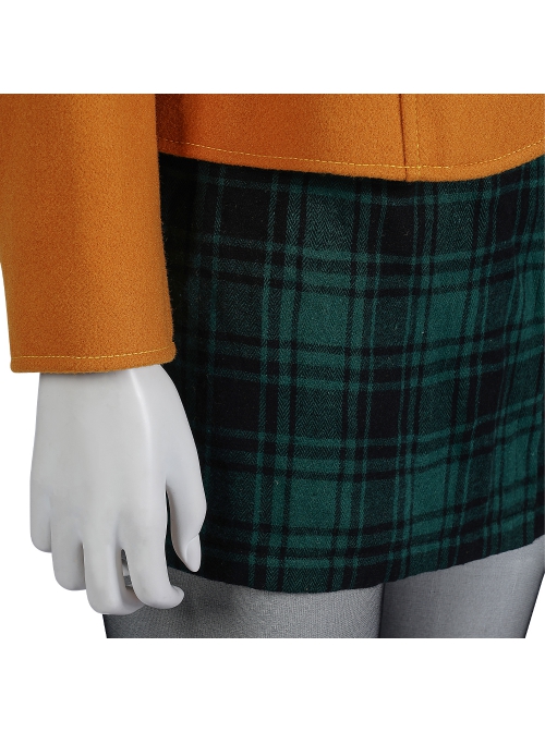 Game Resident Evil 4 Remake Ashley Graham Coat Skirt Cosplay Costume  Halloween Outfit