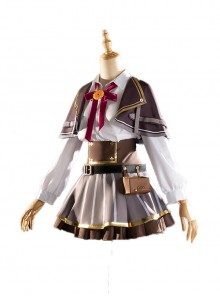 Vtuber Ace Taffy Outfit Halloween Cosplay Costume Full Set