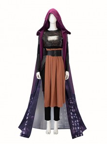 Star Wars TV The Acolyte Mae Halloween Cosplay Costume Set Without Boots