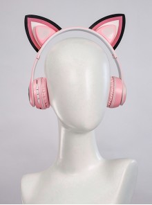 Tekken 7 Lucky Chloe Halloween Cosplay Accessories Pink Headphone