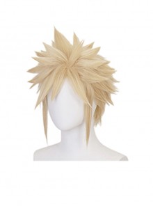 Game Final Fantasy VII The Lifestream Youth Cloud Strife Outfit Halloween Cosplay Accessories Wig