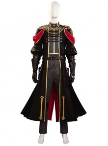 Final Fantasy VII Youth Sephiroth Shinra Formal Uniform Halloween Cosplay Costume Set Without Boots Without Prop Sword