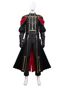 Final Fantasy VII Youth Sephiroth Shinra Formal Uniform Halloween Cosplay Costume Set Without Boots Without Prop Sword