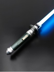 Replica Series Kanan Green Silver Hilt Handle Lightsaber