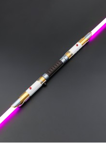 Replica Series Temple Guard Gold White Hilt Handle Lightsaber