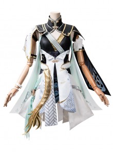 Game Wuthering Waves Jinhsi Halloween Cosplay Costume Full Set