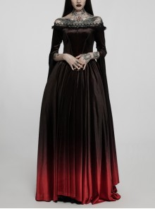 Black Gothic Dress, Wrap Dress Women, Maxi Avant Garde Dress, Long